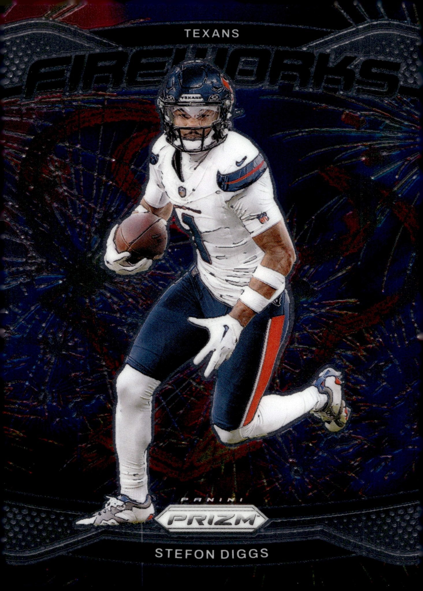 Stefon Diggs 2024 Panini Prizm Fireworks #9 #2 - Collector Store LLC