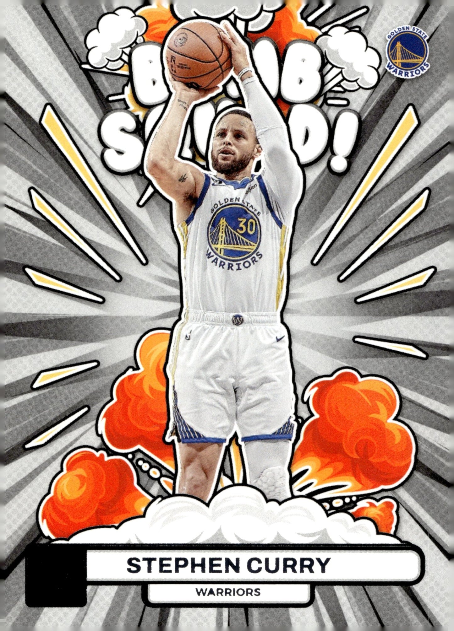 Stephen Curry 2023 - 24 Panini Donruss Bomb Squad! #1 - Collector Store LLC