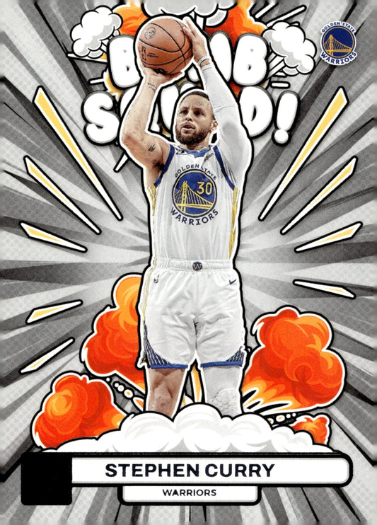 Stephen Curry 2023 - 24 Panini Donruss Bomb Squad! #1 - Collector Store LLC