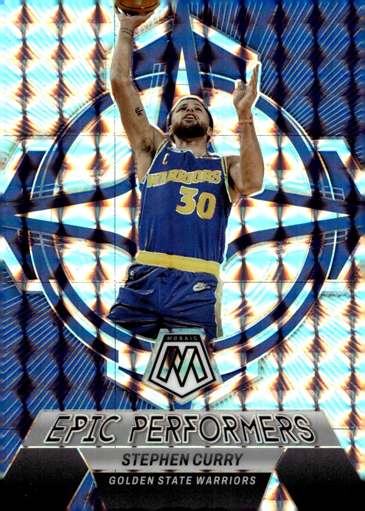 Stephen Curry 2023 - 24 Panini Mosaic Epic Performers Prizm #1 - Collector Store LLC