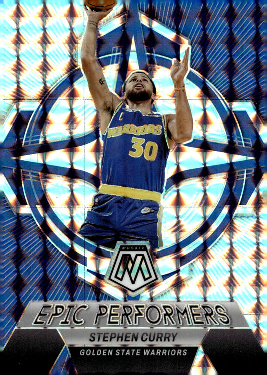 Stephen Curry 2023 - 24 Panini Mosaic Epic Performers Prizm #1 - Collector Store LLC