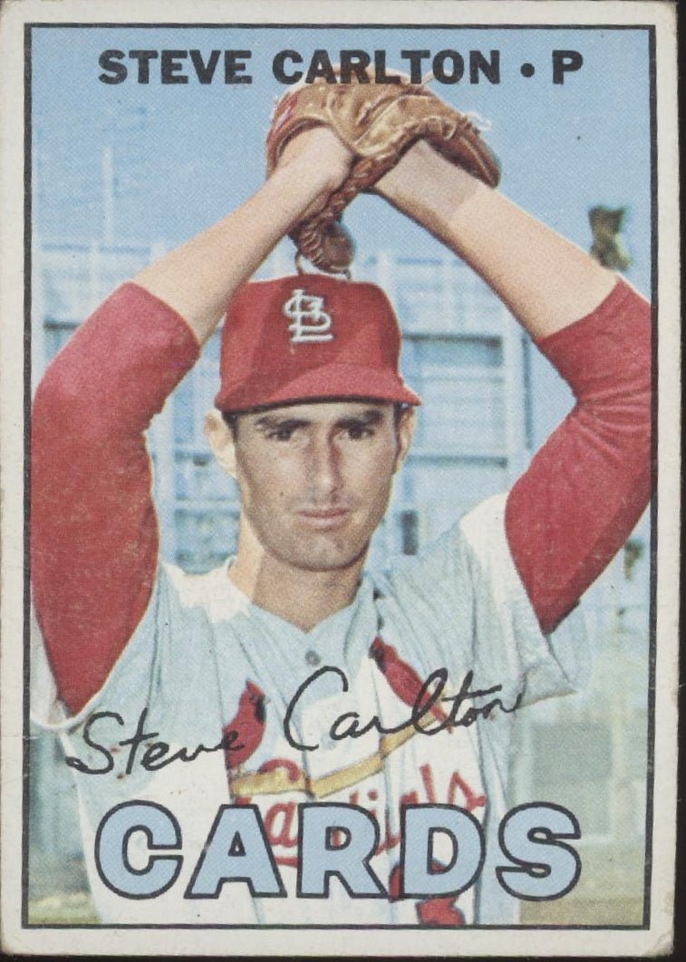 Steve Carlton 1967 Topps #146 St. Louis Cardinals VG #1 - Collector Store LLC