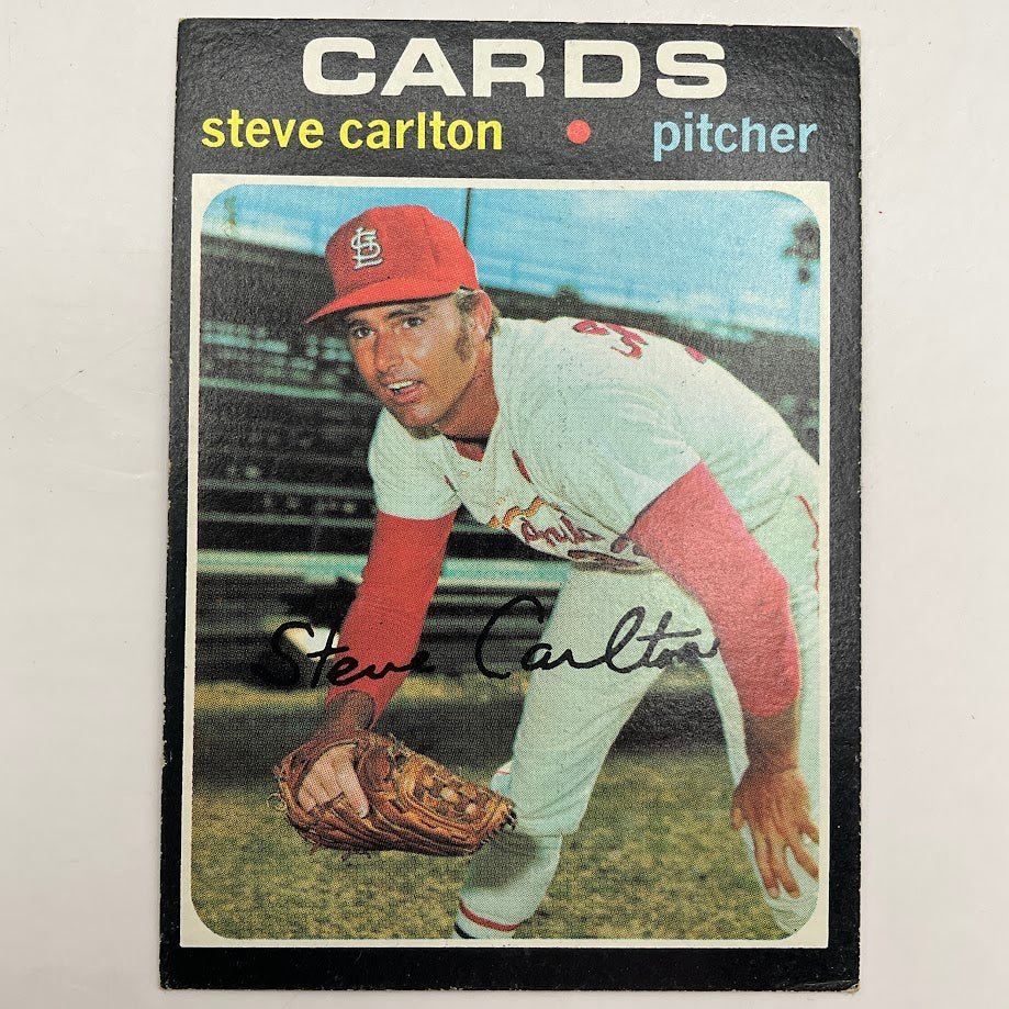 Steve Carlton 1971 Topps #55 St. Louis Cardinals VG - EX #2 - Collector Store LLC