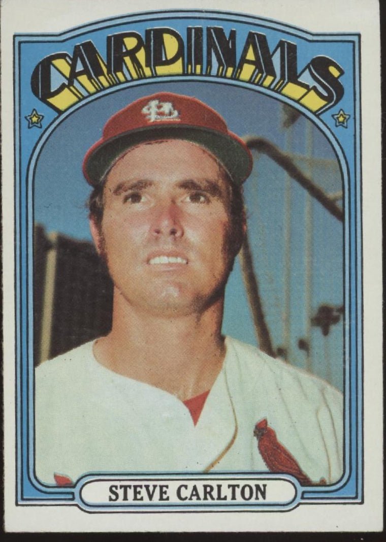 Steve Carlton 1972 Topps #420 St. Louis Cardinals EX - Collector Store LLC