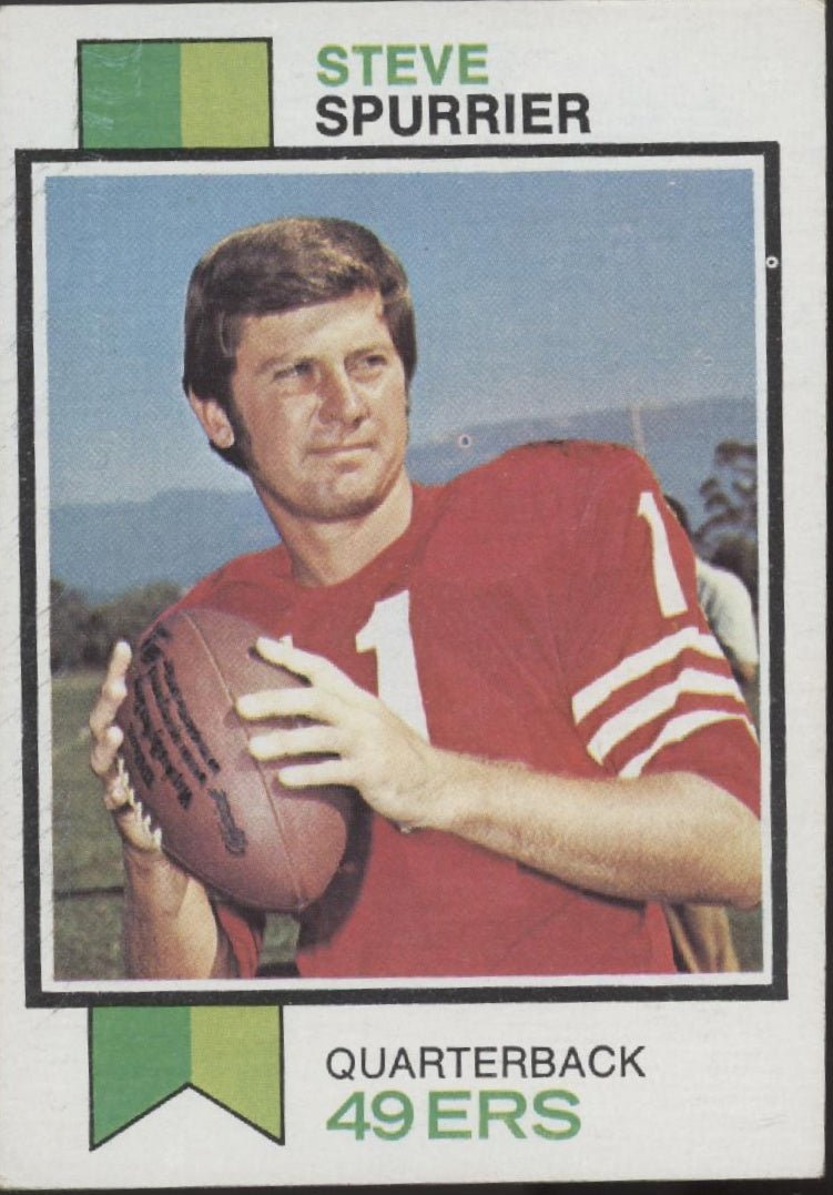 Steve Spurrier 1973 Topps #481 San Francisco 49ers #2 - Collector Store LLC