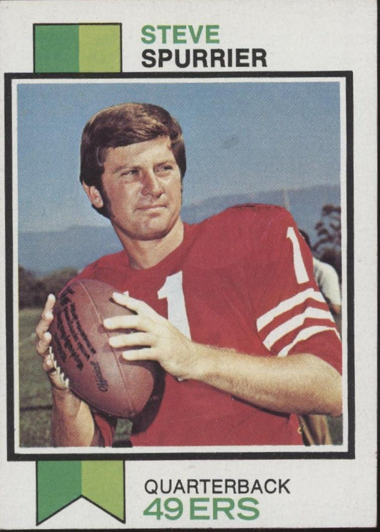Steve Spurrier 1973 Topps #481 San Francisco 49ers #3 - Collector Store LLC
