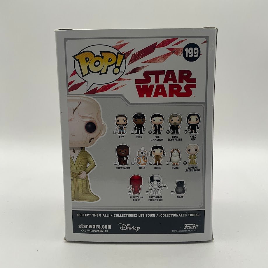 Supreme Leader Snoke Funko Pop! Star Wars #199 - Collector Store LLC