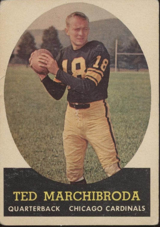Ted Marchibroda 1958 Topps #44 Chicago Cardinals VG - Collector Store LLC