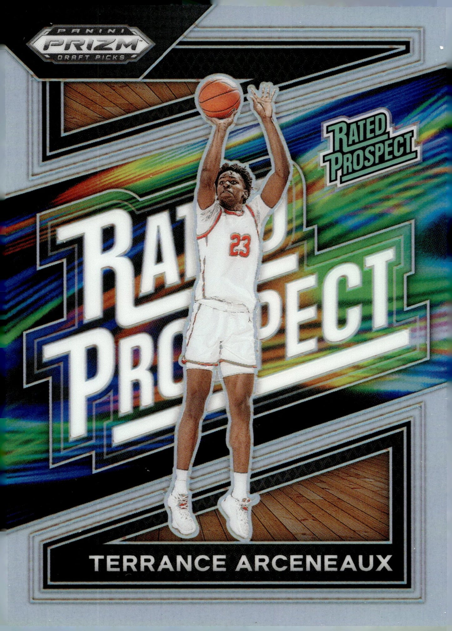 Terrance Arceneaux 2024 Panini Prizm Draft Picks Rated Prospect Prizm #3 - Collector Store LLC