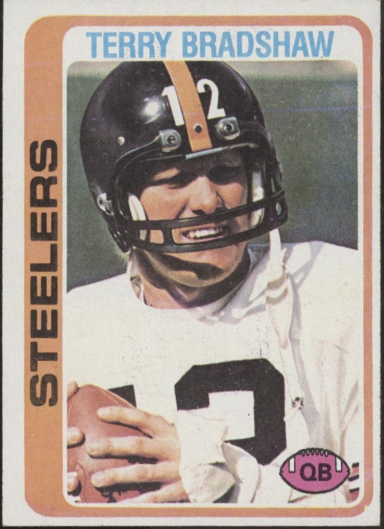 Terry Bradshaw 1978 Topps #65 Pittsburgh Steelers EX - Collector Store LLC