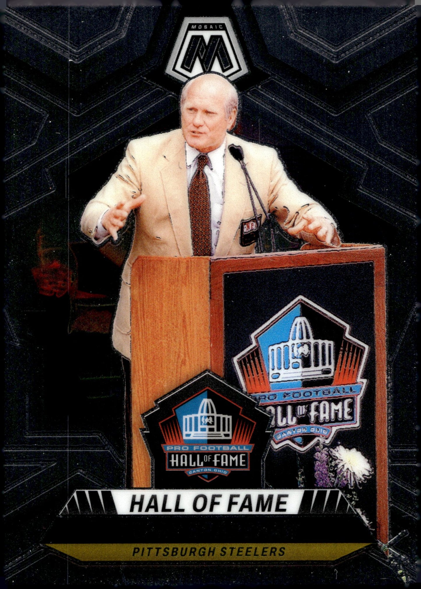 Terry Bradshaw 2024 Panini Mosaic Hall of Fame #296 - Collector Store LLC