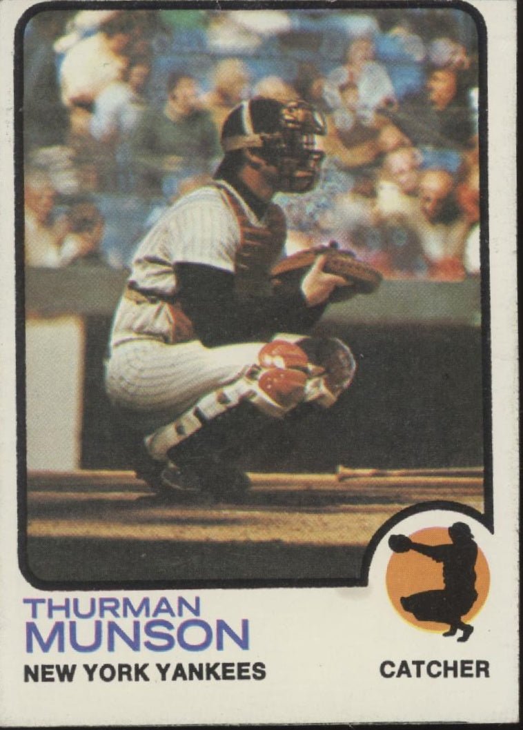 Thurman Munson 1973 Topps 142 New York Yankees VG 2 - Collector Store LLC
