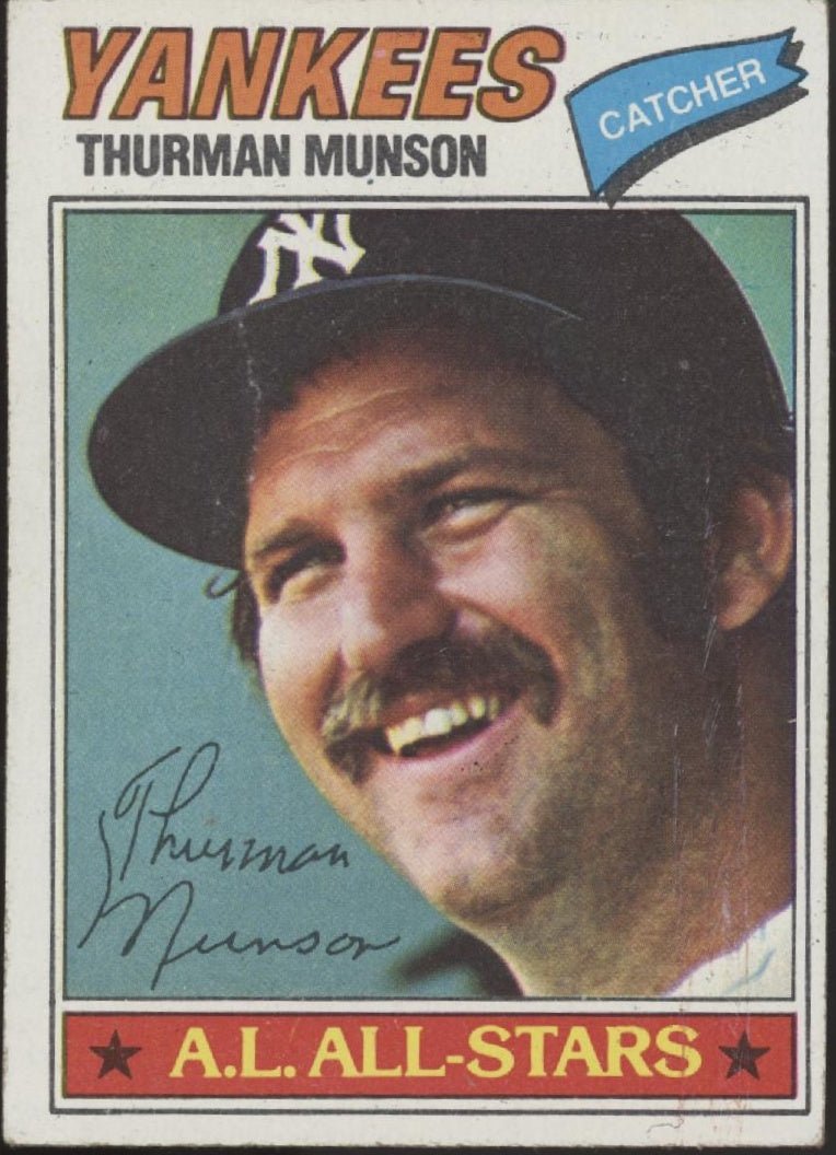 Thurman Munson 1977 Topps #170 New York Yankees VG - EX #1 - Collector Store LLC