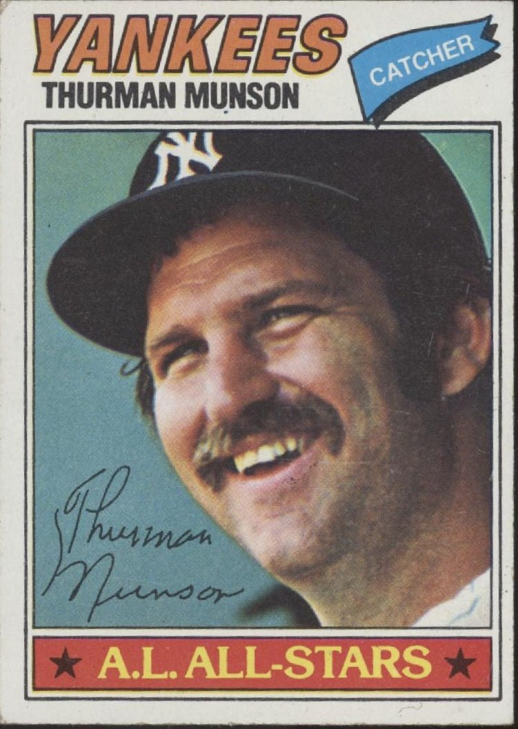 Thurman Munson 1977 Topps #170 New York Yankees VG - EX #2 - Collector Store LLC