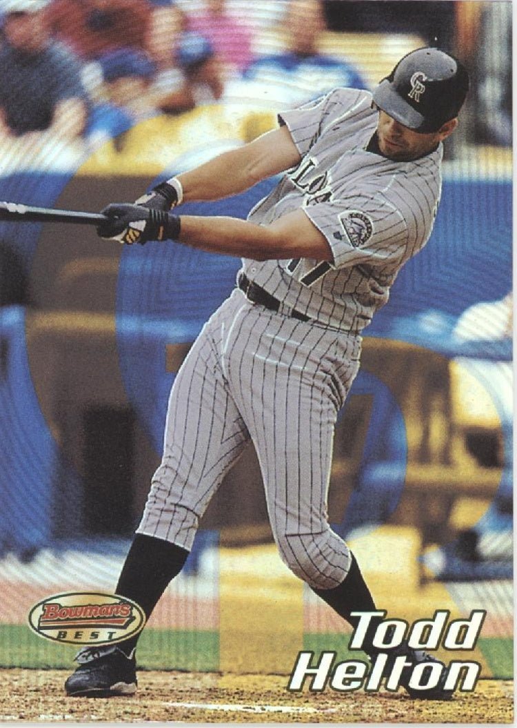 Todd Helton 2002 Bowman's Best #17 - Collector Store LLC