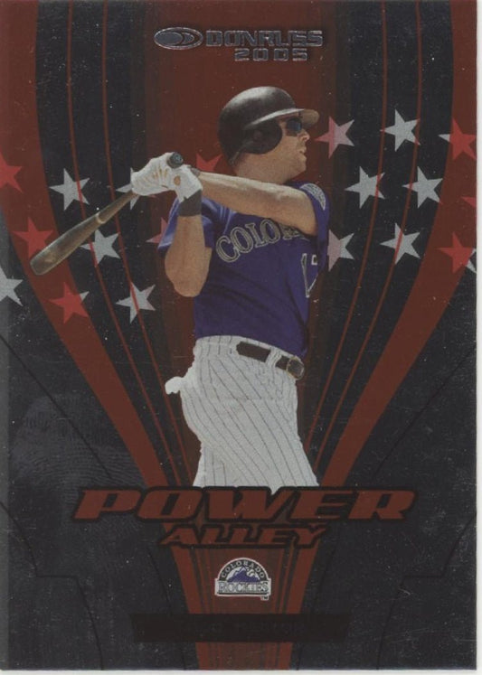 Todd Helton 2004 Donruss Power Alley 1748/2500 #PA - 24 - Collector Store LLC