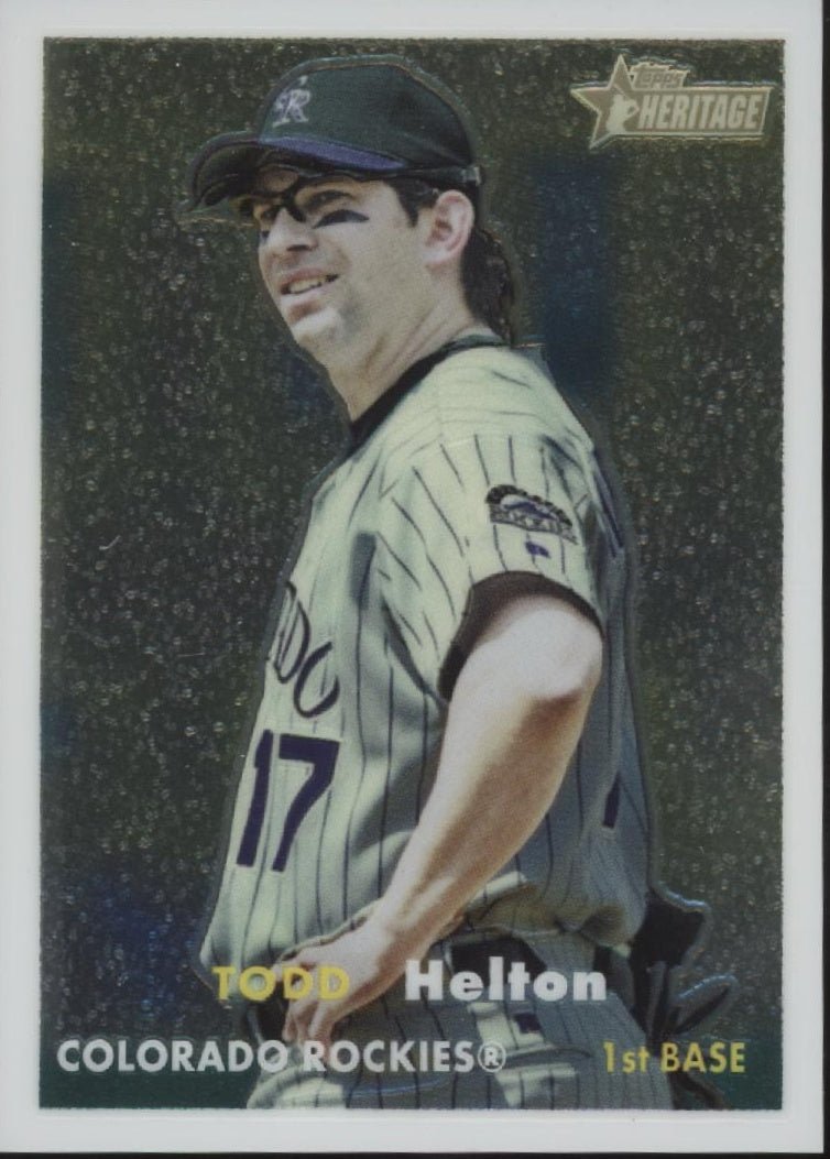 Todd Helton 2006 Topps Chrome Heritage 0514/1957 #97 - Collector Store LLC