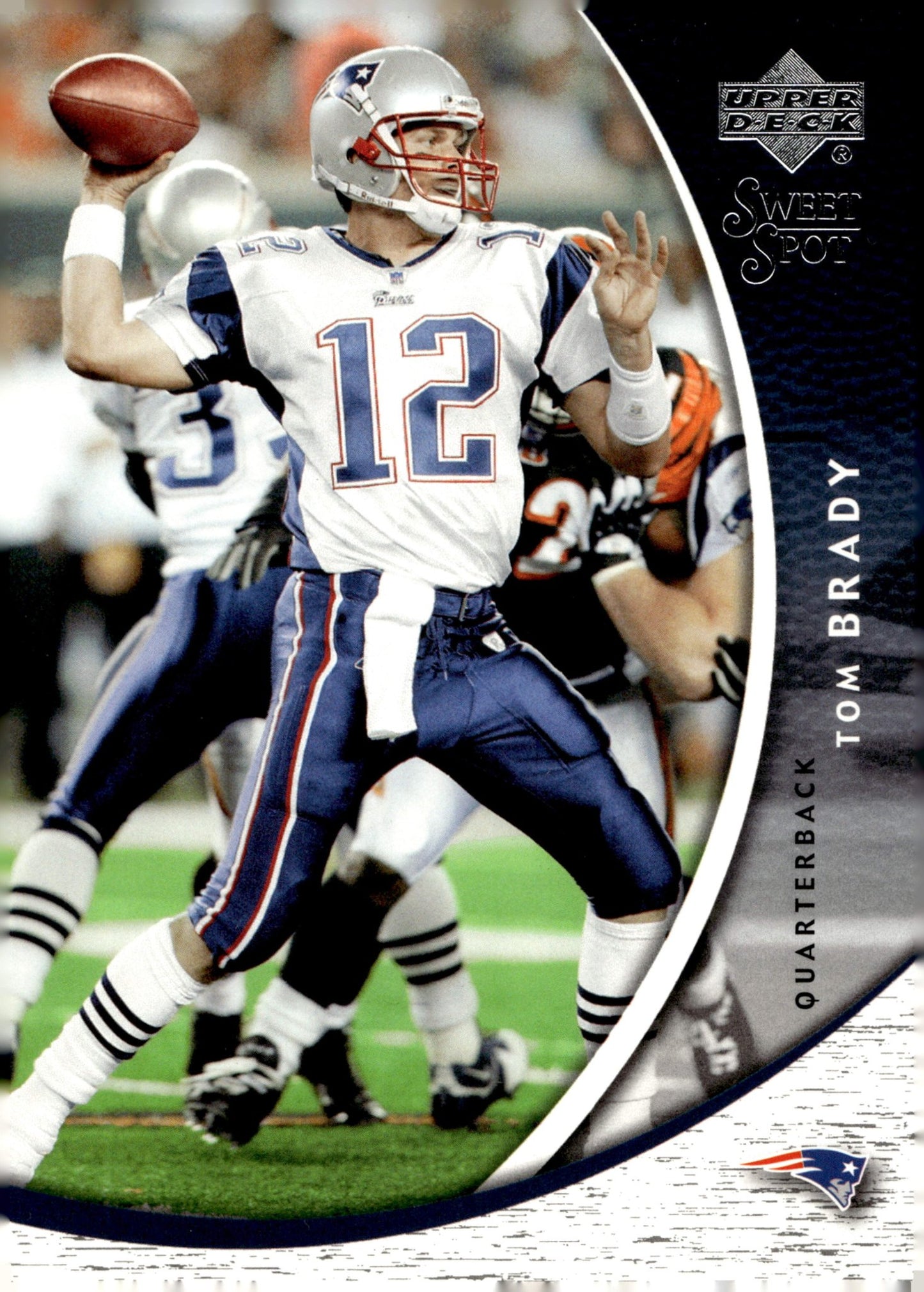 Tom Brady 2004 Upper Deck Sweet Spot #12 - Collector Store LLC