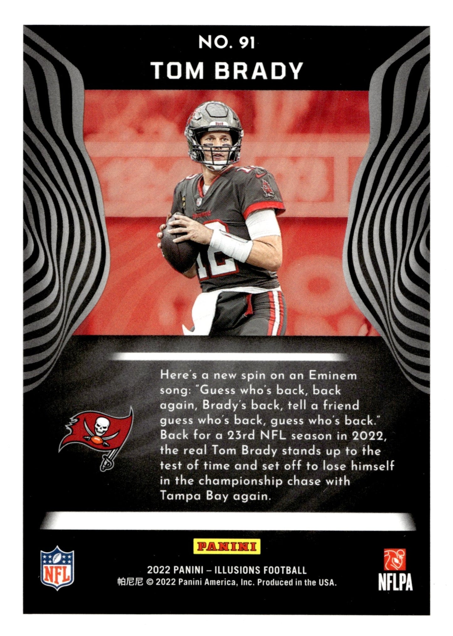 Tom Brady 2022 Panini Illusions #91 - Collector Store LLC
