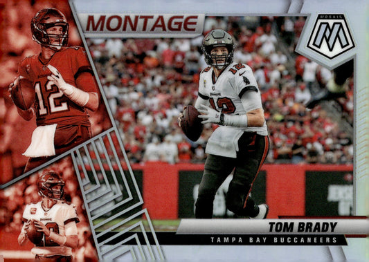 Tom Brady 2022 Panini Mosaic Montage Prizm #M - 16 - Collector Store LLC
