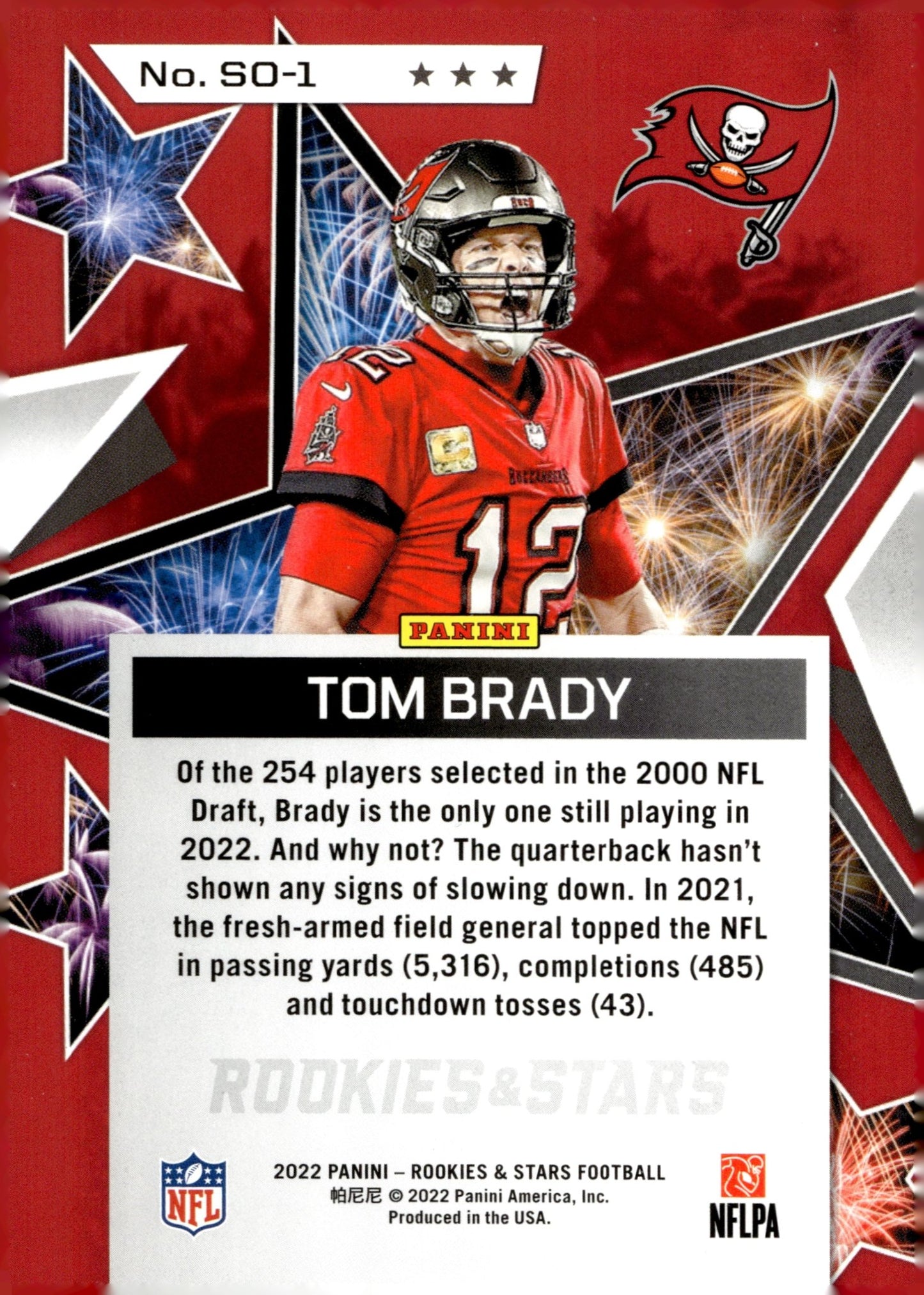 Tom Brady 2022 Panini Rookies & Stars Standing Ovation #SO - 1 - Collector Store LLC