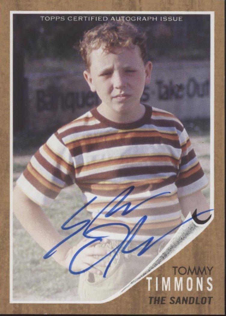 Tommy Timmons 2018 Topps Archives Auto SLA - TOM - Collector Store LLC