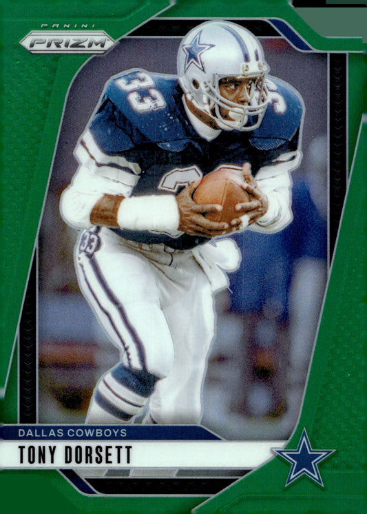 Tony Dorsett 2024 Panini Prizm Green Prizm #81 - Collector Store LLC