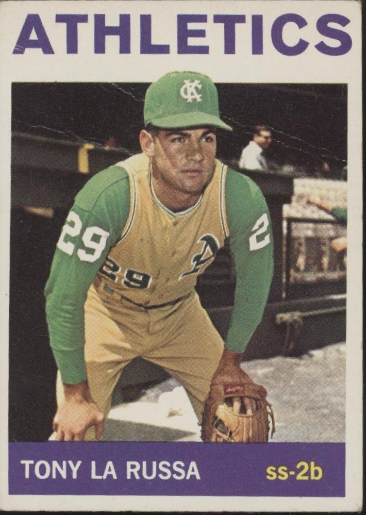 Tony LaRussa 1964 Topps RC #244 Kansas City Athletics VG - EX #2 - Collector Store LLC