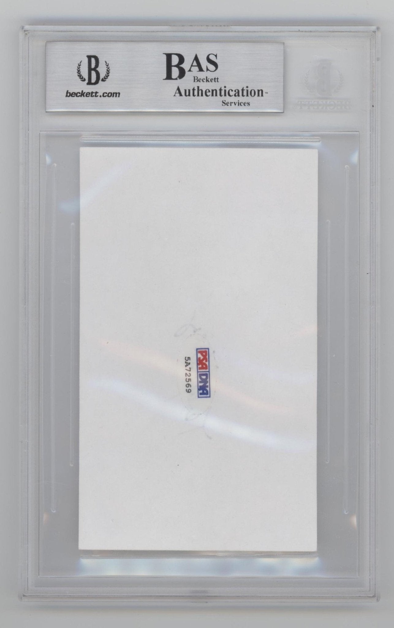 Tony Perez Index Card with Beckett Authentic Auto - Collector Store LLC
