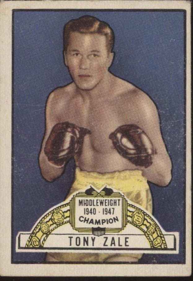 Tony Zale 1951 Topps Ringside #30 VG - Collector Store LLC