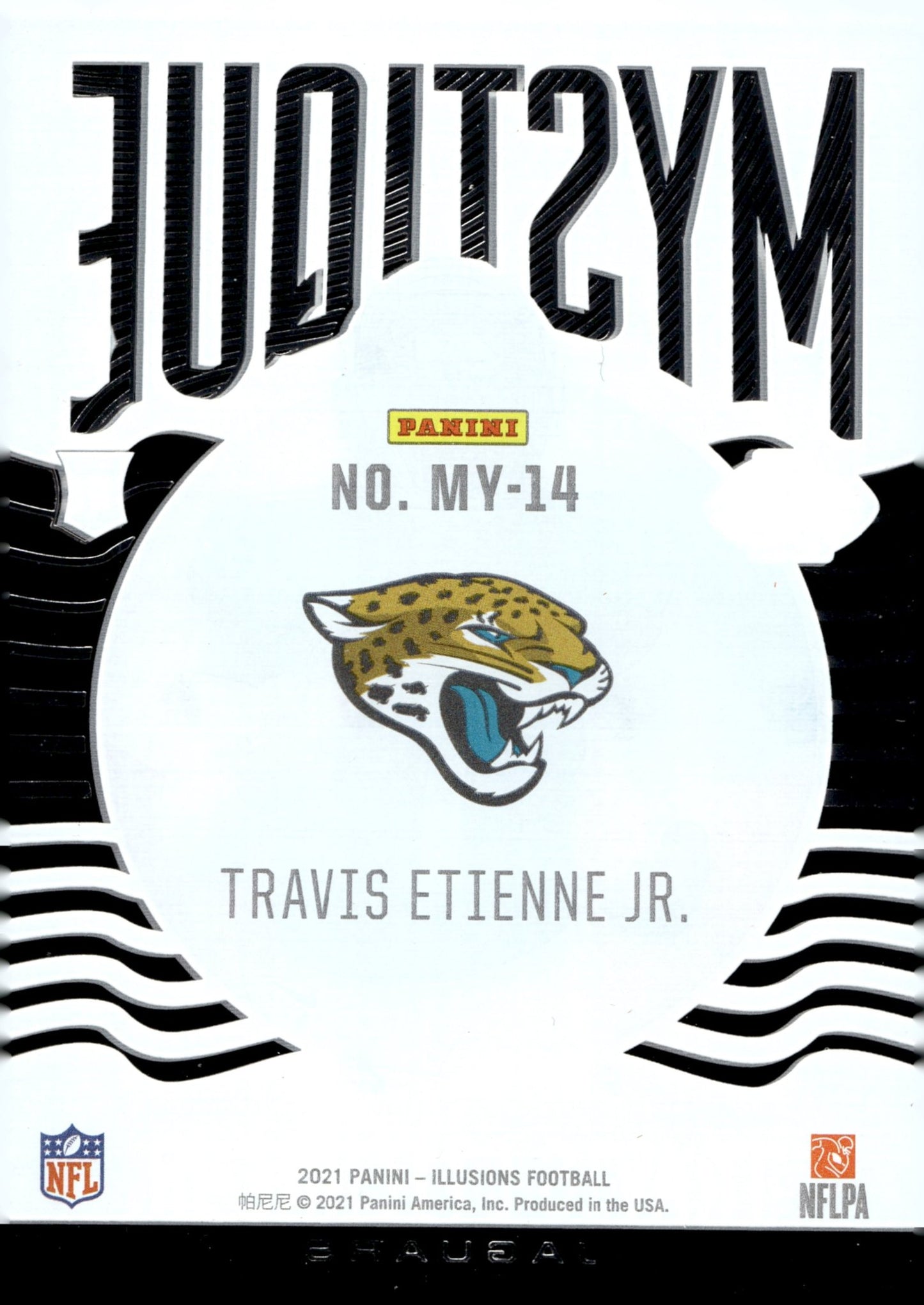 Travis Etienne Jr. 2021 Panini Illusions Mystique RC #MY - 14 - Collector Store LLC