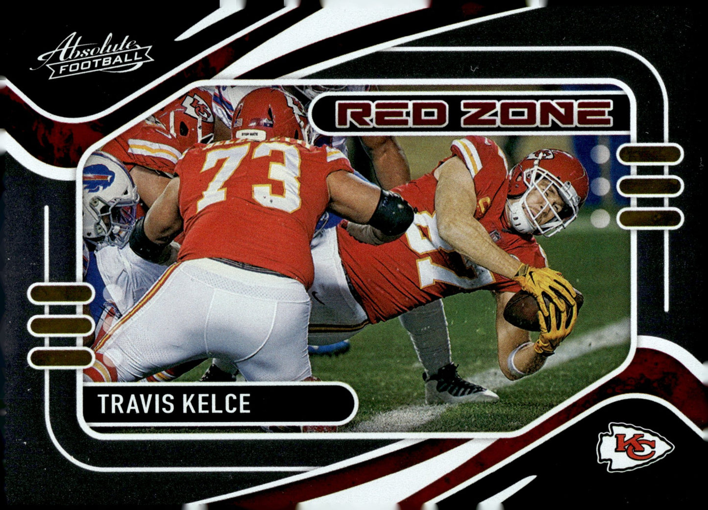 Travis Kelce 2021 Panini Absolute Red Zone #RZ4 - Collector Store LLC