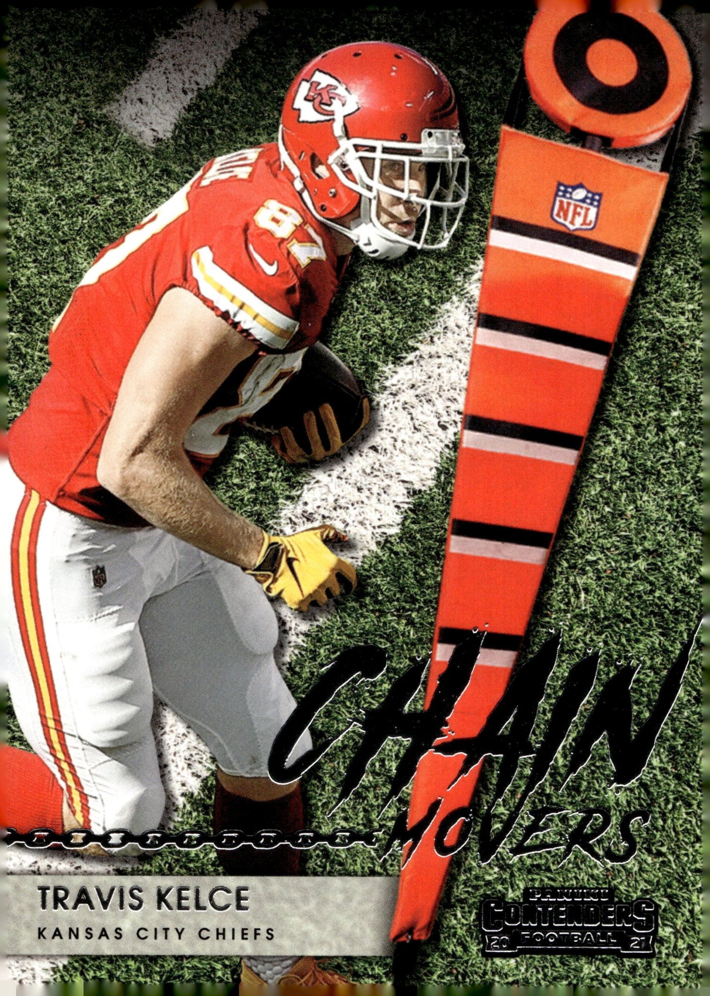Travis Kelce 2021 Panini Contenders Chain Movers #CM - TKE - Collector Store LLC