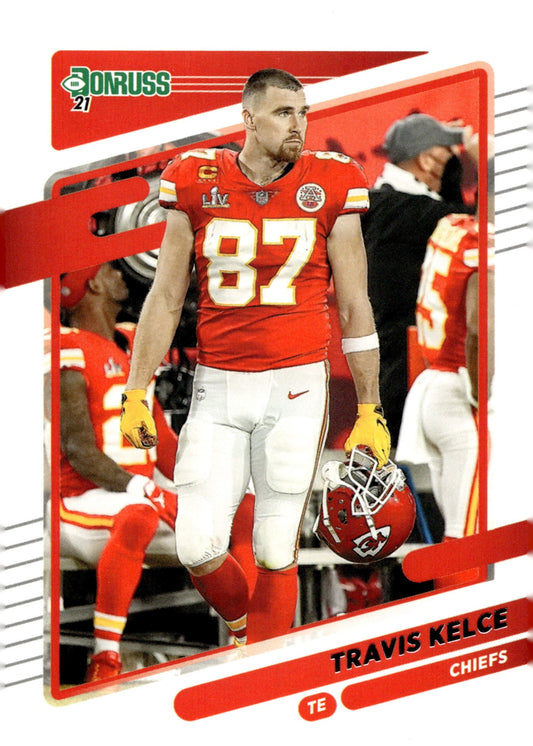 Travis Kelce 2021 Panini Donruss Photo Variation #118 - Collector Store LLC
