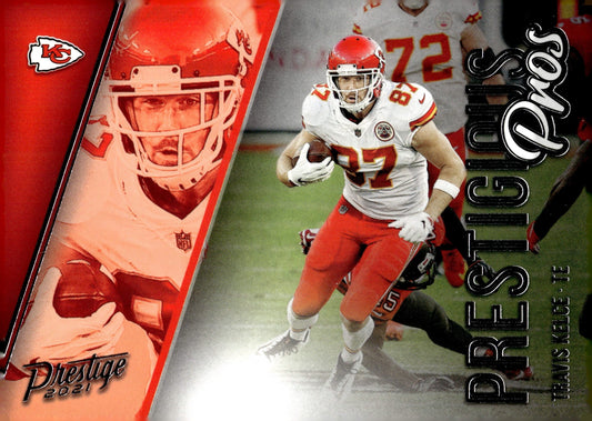 Travis Kelce 2021 Panini Prestige Pros #PP - TK - Collector Store LLC