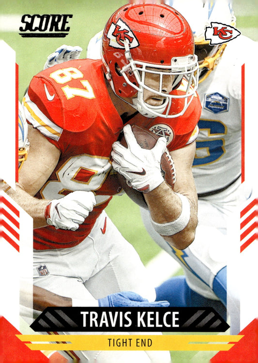 Travis Kelce 2021 Panini Score #5 #1 - Collector Store LLC