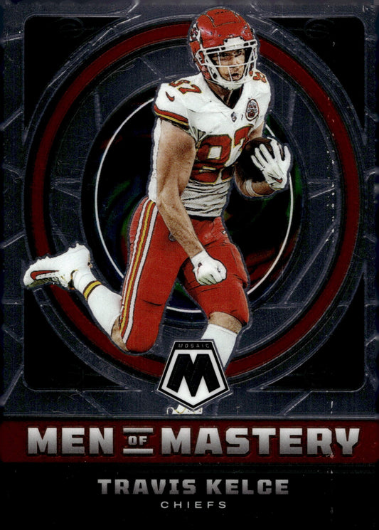 Travis Kelce 2022 Panini Mosaic Men of Mastery #MM - 14 - Collector Store LLC