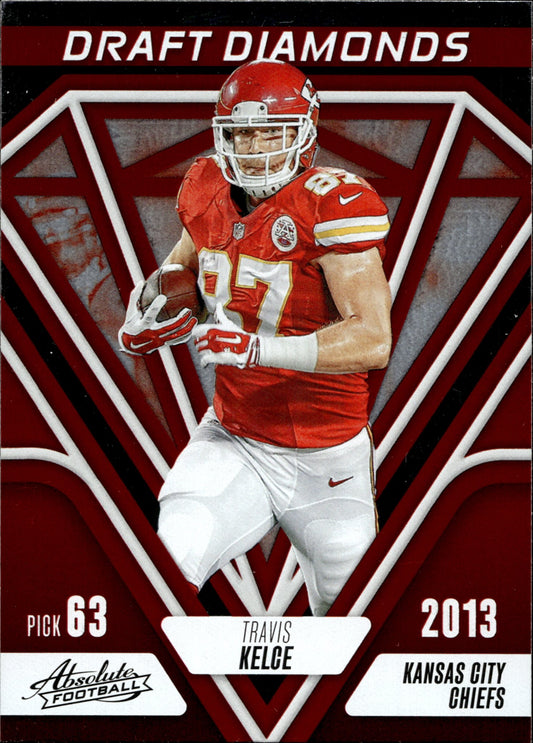Travis Kelce 2023 Panini Absolute Draft Diamonds #DD - 9 - Collector Store LLC