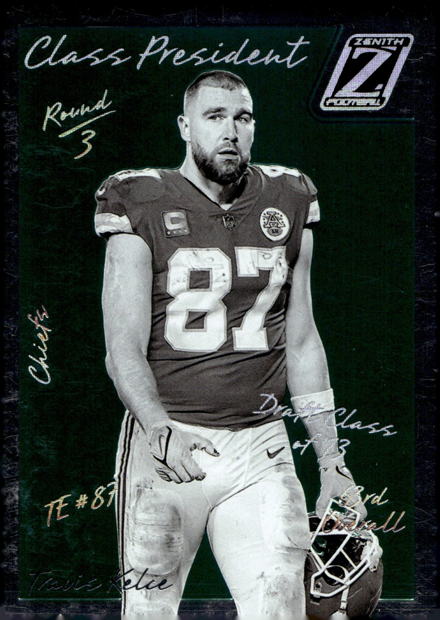 Travis Kelce 2023 Panini Zenith Class President #CP - 2013 - Collector Store LLC