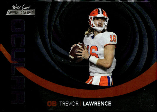 Trevor Lawrence 2021 Wild Card Alumination Ocular #OC - 1 - Collector Store LLC