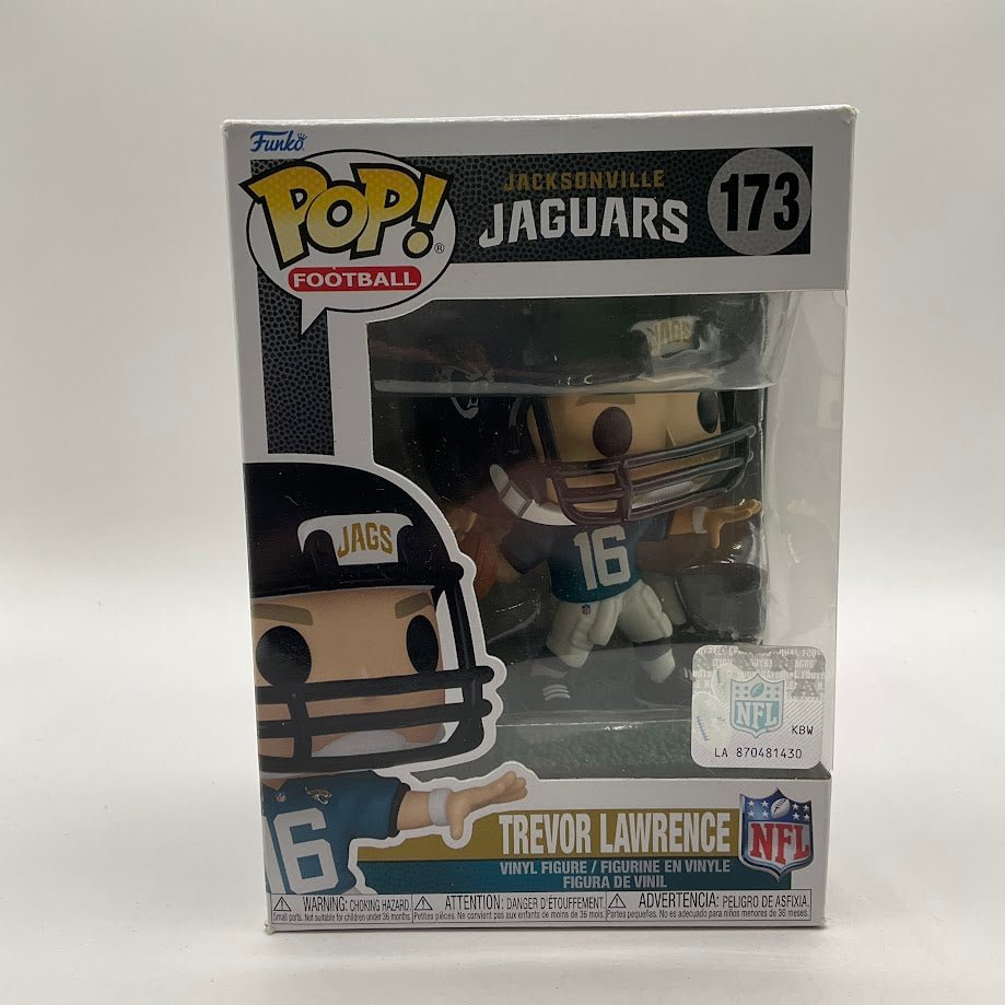 Trevor Lawrence Funko Pop! Jacksonville Jaguars 173 - Collector Store LLC