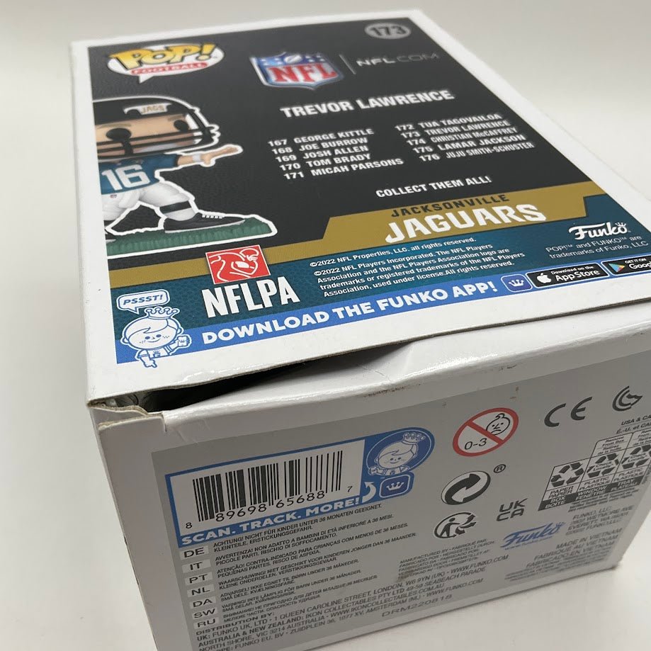Trevor Lawrence Funko Pop! Jacksonville Jaguars 173 - Collector Store LLC