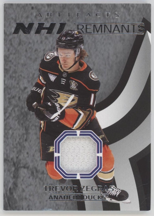 Trevor Zegras 2024 - 25 Upper Deck Artifacts Remnants Swatch NR - 1 - Collector Store LLC