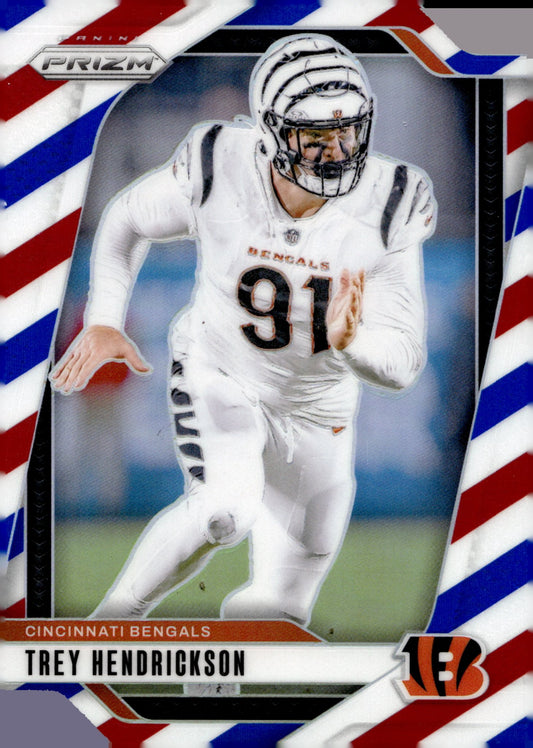 Trey Hendrickson 2024 Panini Prizm Red White & Blue Prizm #59 - Collector Store LLC