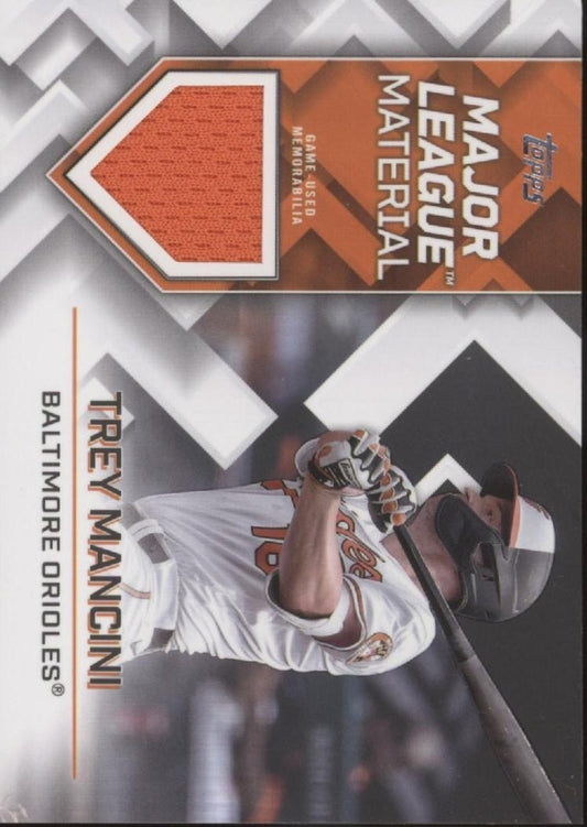 Trey Mancini 2022 Topps Series 2 Major League Material Swatch #MLM - TM - Collector Store LLC