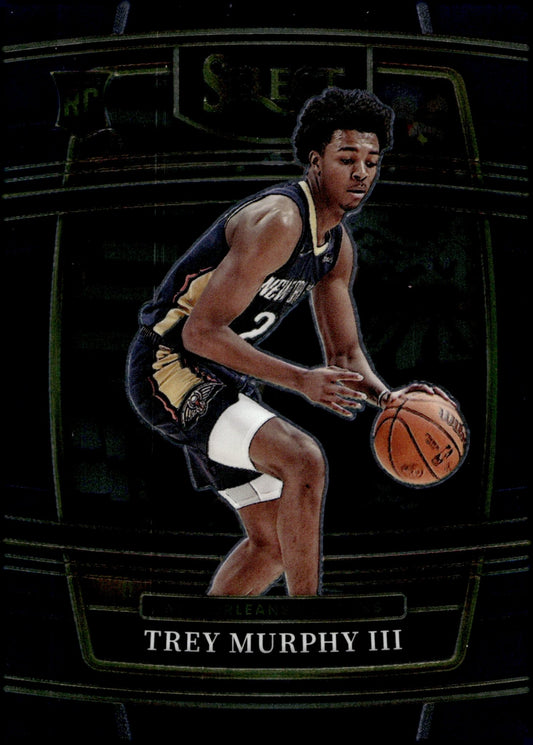 Trey Murphy III 2021 - 22 Panini Select Blue RC #46 #3 - Collector Store LLC