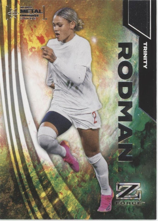 Trinity Rodman 2024 Skybox Metal Universe Champions Z Force Z - 10 - Collector Store LLC