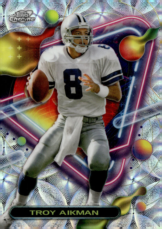 Troy Aikman 2023 Topps Composite Cosmic Chrome Nucleus Refractor #264 - Collector Store LLC