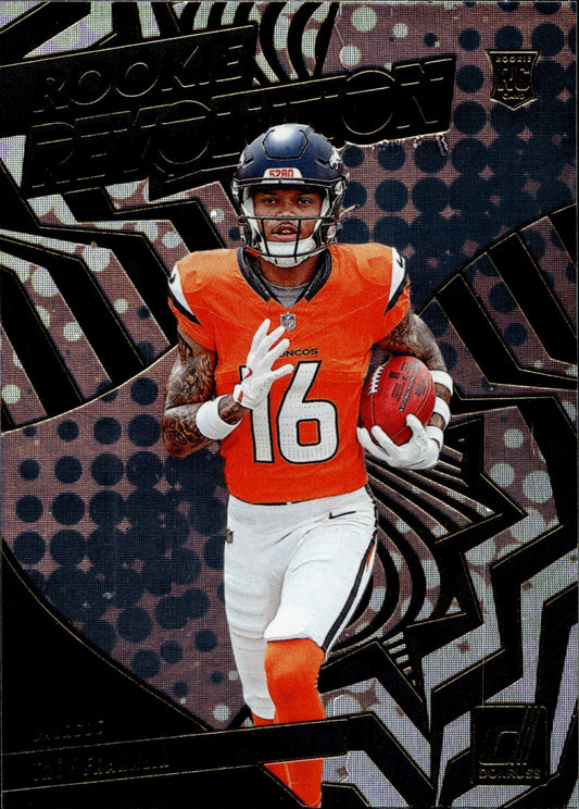 Troy Franklin 2024 Panini Donruss Rookie Revolution RC #29 - Collector Store LLC