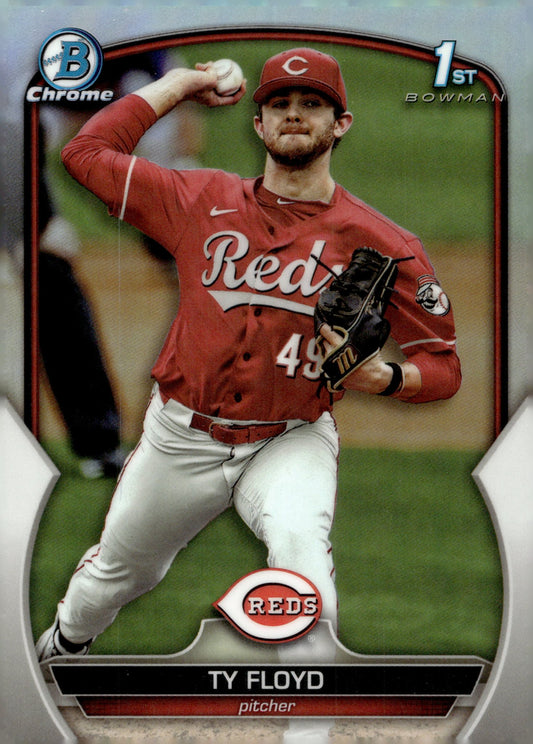 Ty Floyd 2023 Bowman Chrome Refractor #BDC - 155 - Collector Store LLC